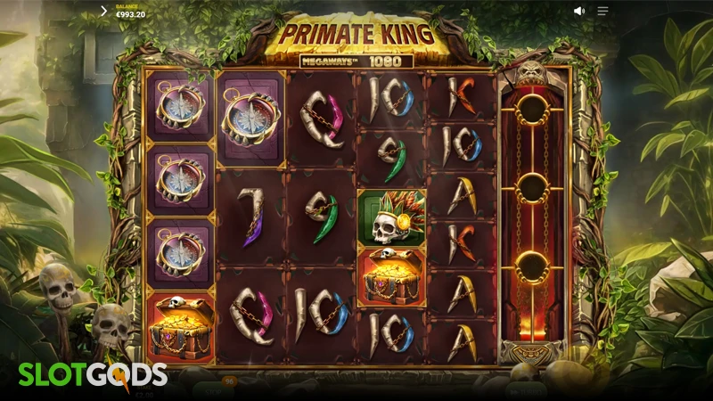 Primate King Megaways Slot - Screenshot 