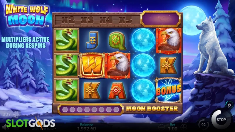 White Wolf Moon Slot - Screenshot 