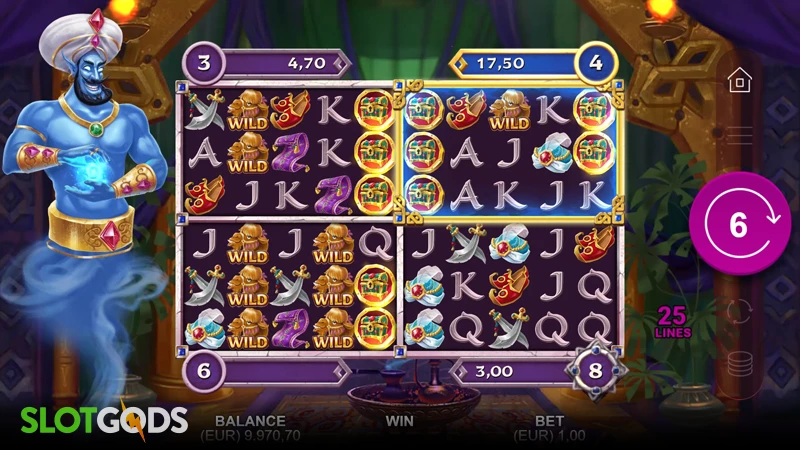 Genie’s 4Tune Slot - Screenshot 3