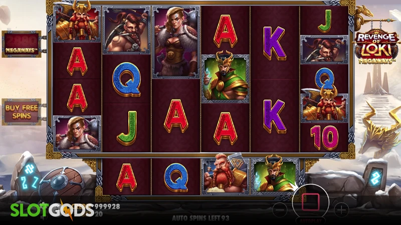 Revenge of Loki Megaways Slot - Screenshot 