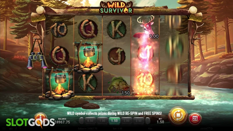 Wild Survivor Slot - Screenshot 2