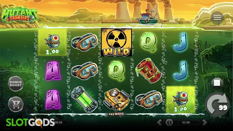 Mutant Trawlers Slot - Screenshot 