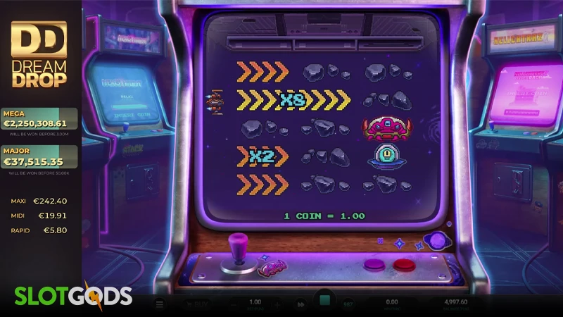 Line Busters Dream Drop Slot - Screenshot 