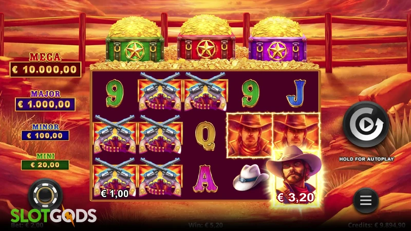 Action Cash Lightning Bounty Slot - Screenshot 