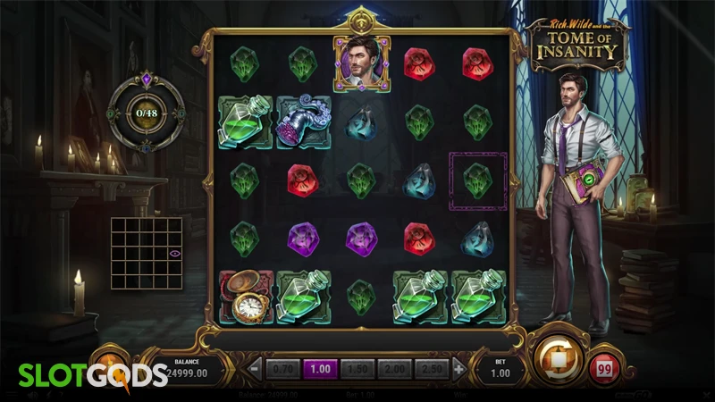 Rich Wilde and the Tome of Insanity Slot - Screenshot 