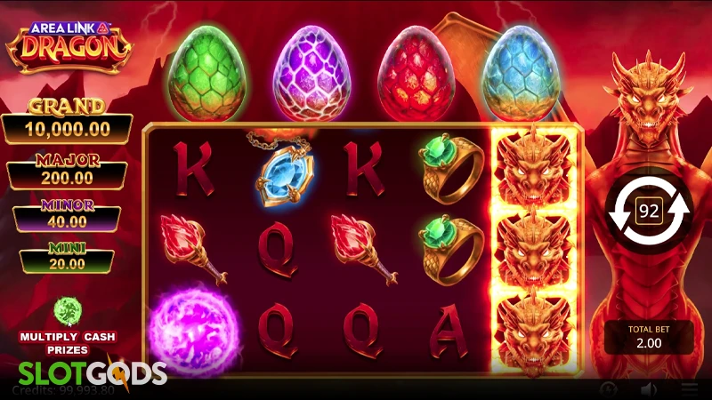 Area Link Dragon Slot - Screenshot 