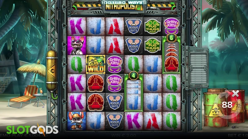 Nitropolis 3 Slot - Screenshot 