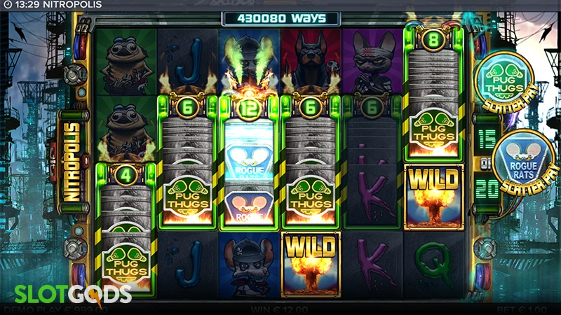 Nitropolis Slot - Screenshot 