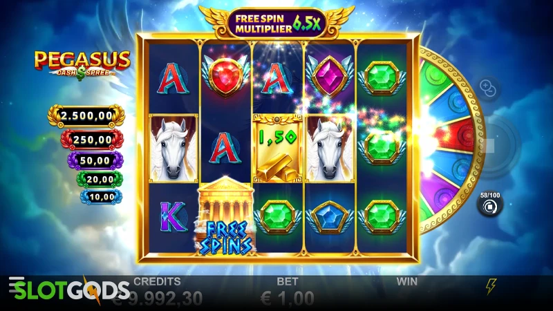 Pegasus Cash Spree Slot - Screenshot 