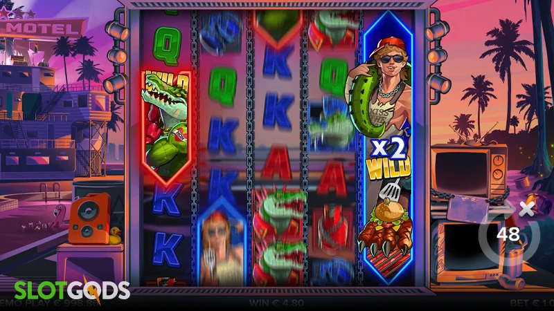 Man Vs Gator Slot - Screenshot 