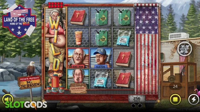 Land of the Free Slot - Screenshot 