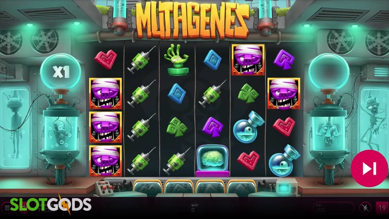 Mutagenes Slot - Screenshot 