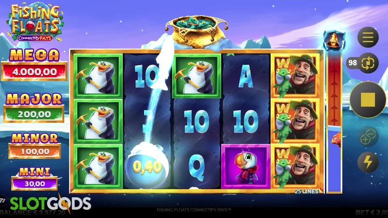 Fishing Floats Slot - Screenshot 