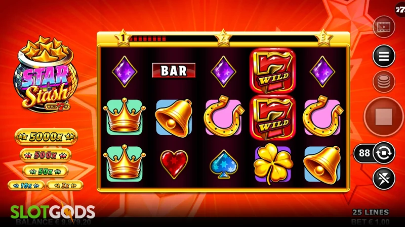 Star Stash Wild 7s Slot - Screenshot 