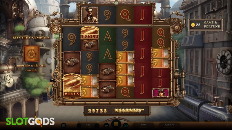 Gears of Eternia Dream Drop Megaways Slot - Screenshot 