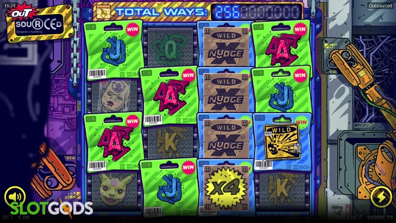 Outsourced Slot - Screenshot 