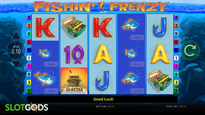 Fishin' Frenzy Slot - Screenshot 2