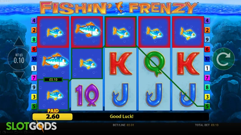 Fishin' Frenzy Slot - Screenshot 3