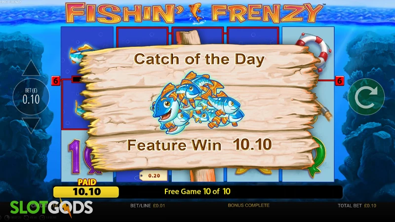 Fishin' Frenzy Slot - Screenshot 4