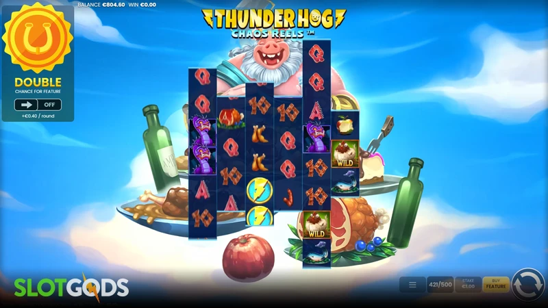 Thunder Hog Chaos Reels Slot - Screenshot 