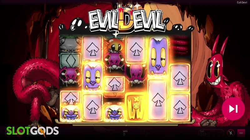 Evil Devil Slot - Screenshot 