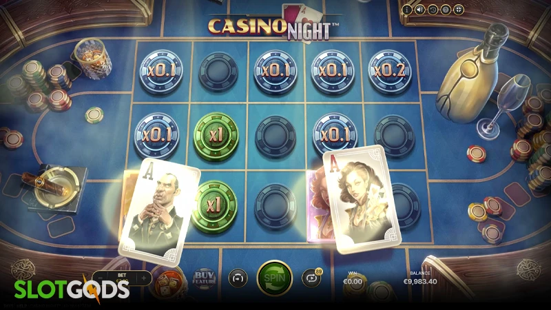 Casino Night Slot - Screenshot 