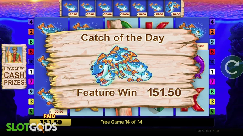 Fishin' Frenzy: Reel Time Fortune Play Slot - Screenshot 3