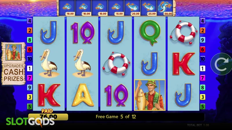 Fishin' Frenzy: Reel Time Fortune Play Slot - Screenshot 2