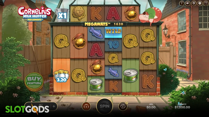 Cornelius Milk Hunter Megaways Slot - Screenshot 