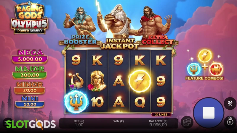 Raging Gods Olympus Slot - Screenshot 