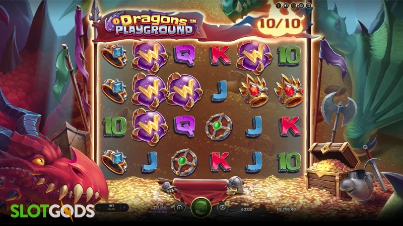 Dragons Playground Slot - Screenshot 