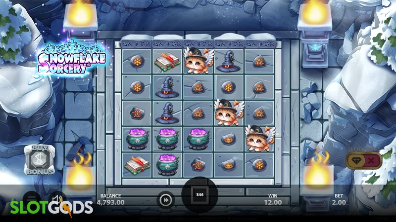 Snowflake Sorcery Slot - Screenshot 