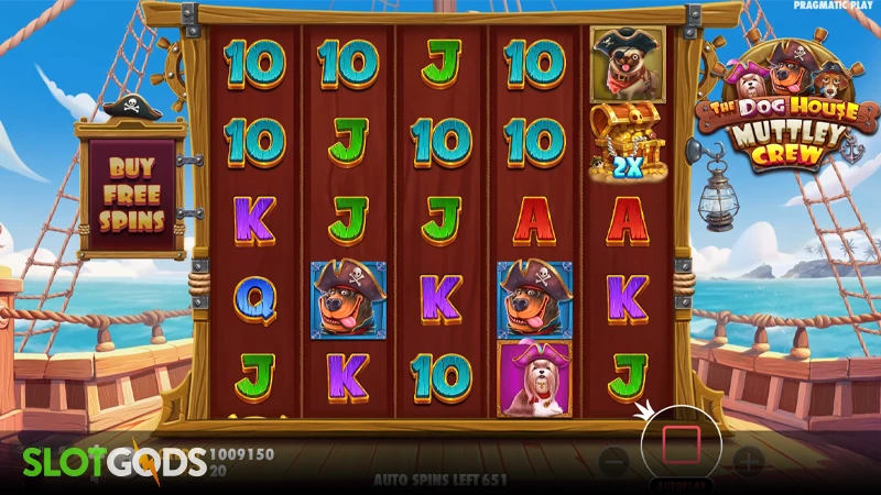 The Dog House Muttley Crew Slot - Screenshot 