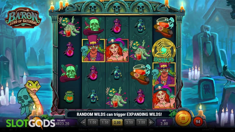 Baron Lord of Saturday Slot - Screenshot 