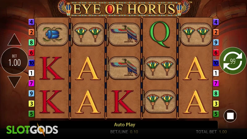 Eye of Horus Slot - Screenshot 