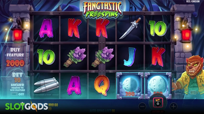 Fangtastic Free Spins Slot - Screenshot 