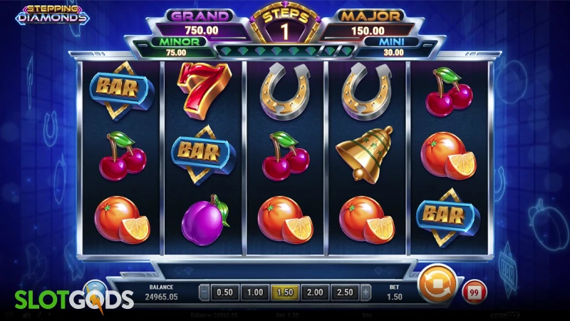 Stepping Diamonds Slot - Screenshot 