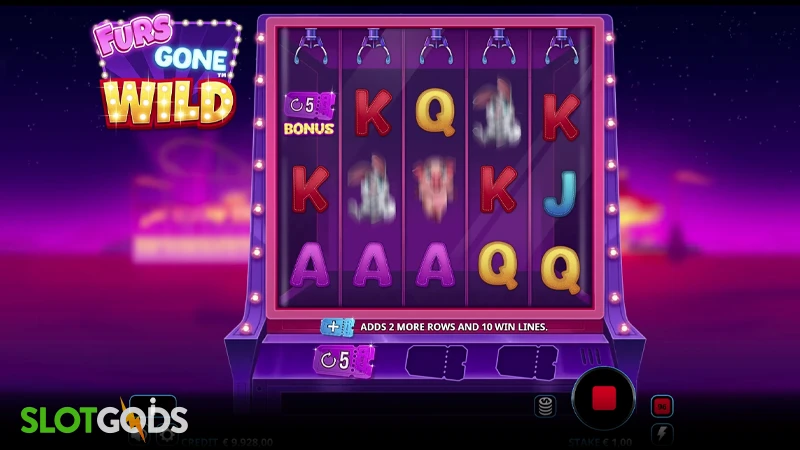 Furs Gone Wild Slot - Screenshot 