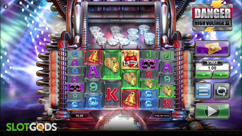 Danger High Voltage 2 Slot - Screenshot 