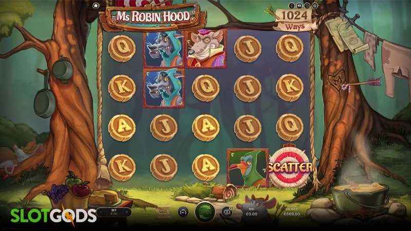 Ms Robin Hood Slot - Screenshot 