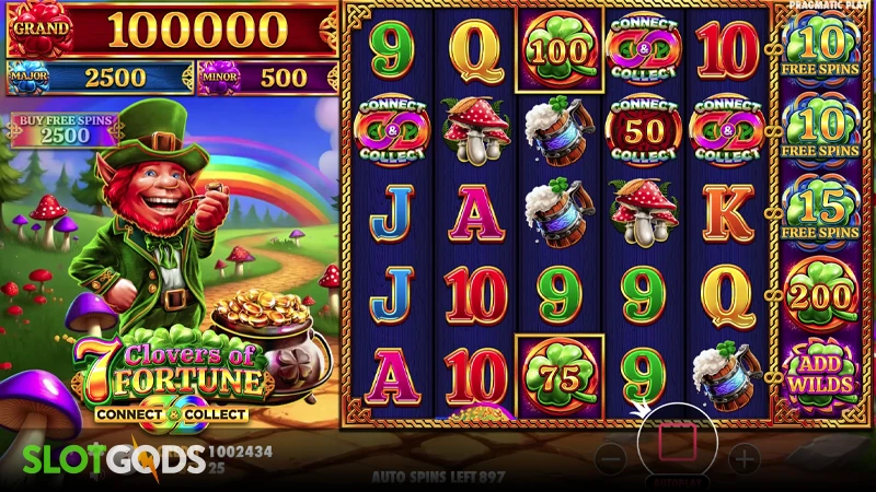 7 Clovers of Fortune Slot - Screenshot 