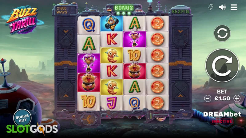 Buzz Thrill Slot - Screenshot 