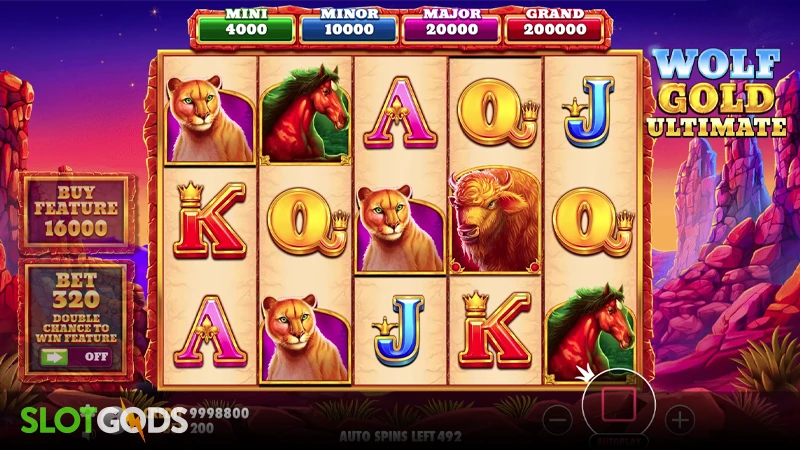 Wolf Gold Ultimate Slot - Screenshot 