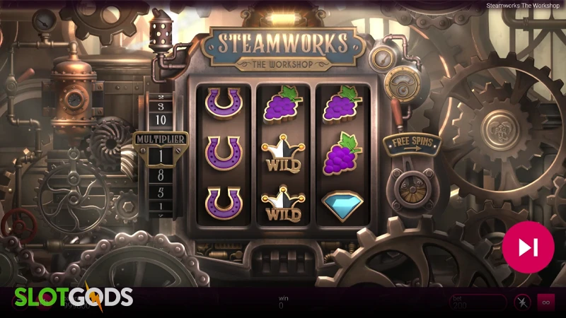 Steamworks Slot - Screenshot 