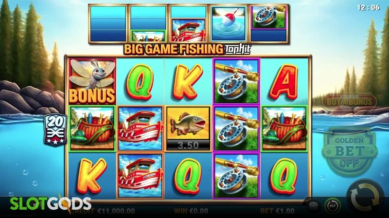 Big Game Fishing TopHit Slot - Screenshot 