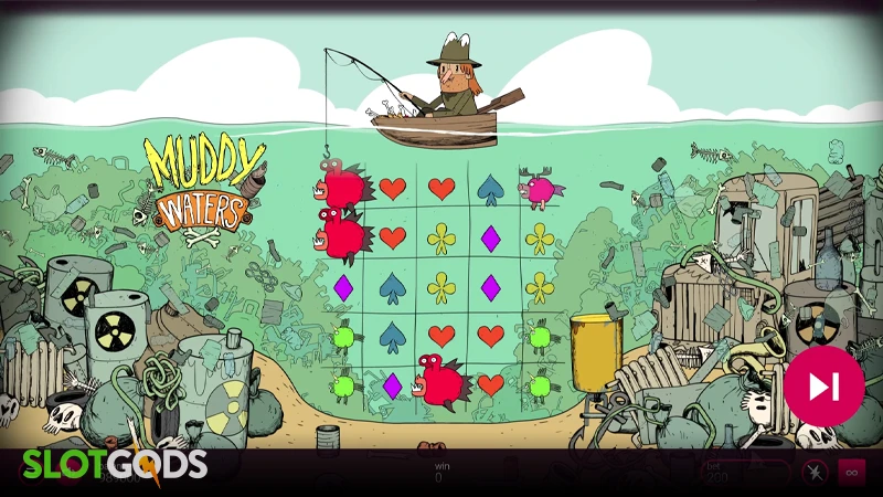 Muddy Waters Slot - Screenshot 