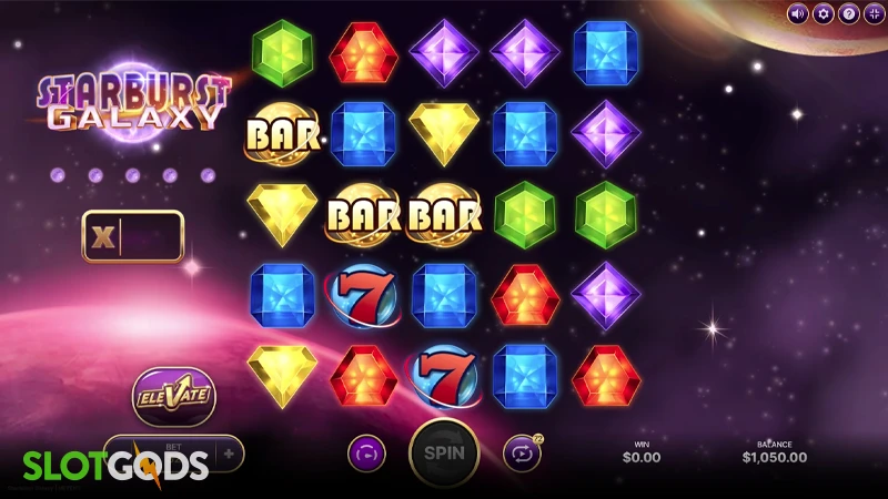 Starburst Galaxy Slot - Screenshot 