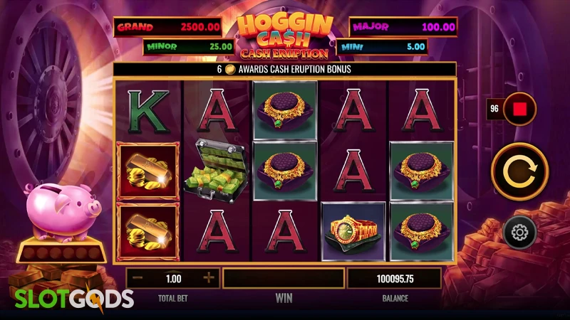 Cash Eruption Hoggin Cash Online Slot by IGT