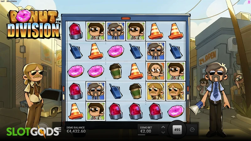 Donut Division Slot - Screenshot 