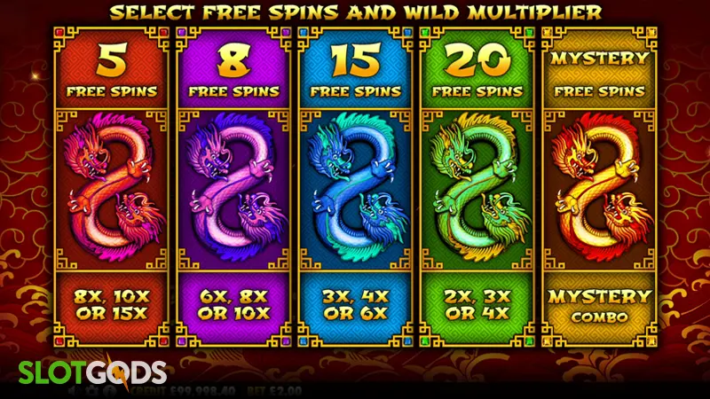 8 Dragons Slot - Screenshot 